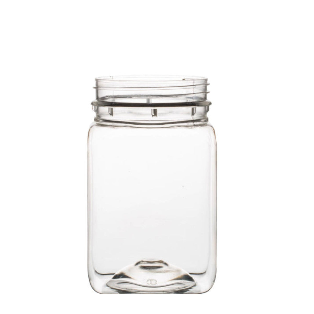 10x 500g Plastic Honey Jars + Lids - Square Clear Food Grade Packaging Containers V238-SUPDZ-32706744811600