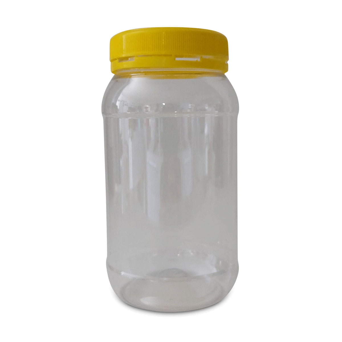 10x 1Kg Plastic Honey Jars + Lids - Round Clear Food Grade Packaging Containers V238-SUPDZ-32706820800592