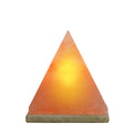 12V 12W Pyramid Himalayan Pink Salt Lamp Carved Rock Crystal Light Bulb On/Off V238-SUPDZ-32752412426320