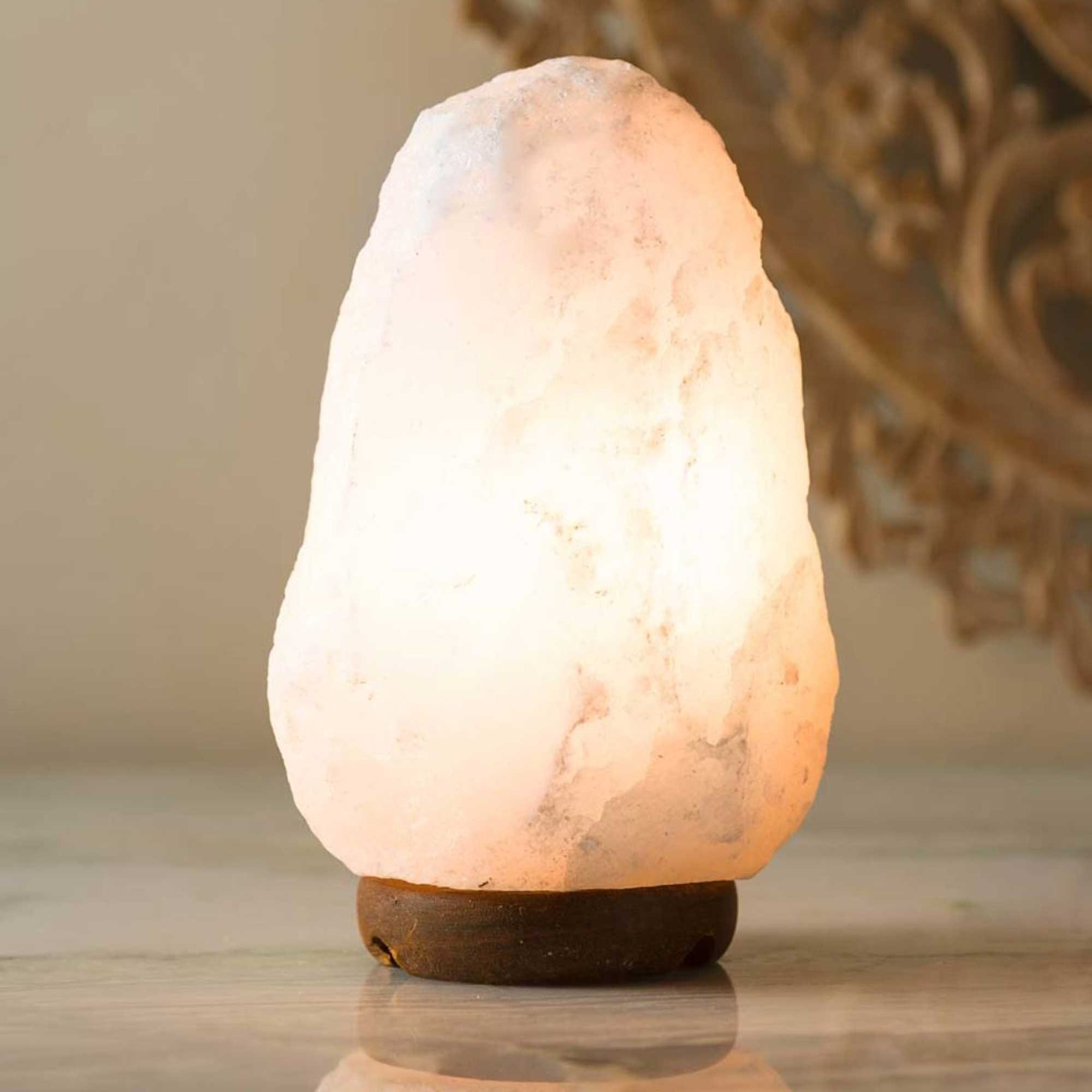 12V 12W 1-2Kg Himalayan White Salt Lamp Crystal Rock Natural Shape Unique Lamps V238-SUPDZ-32771867213904