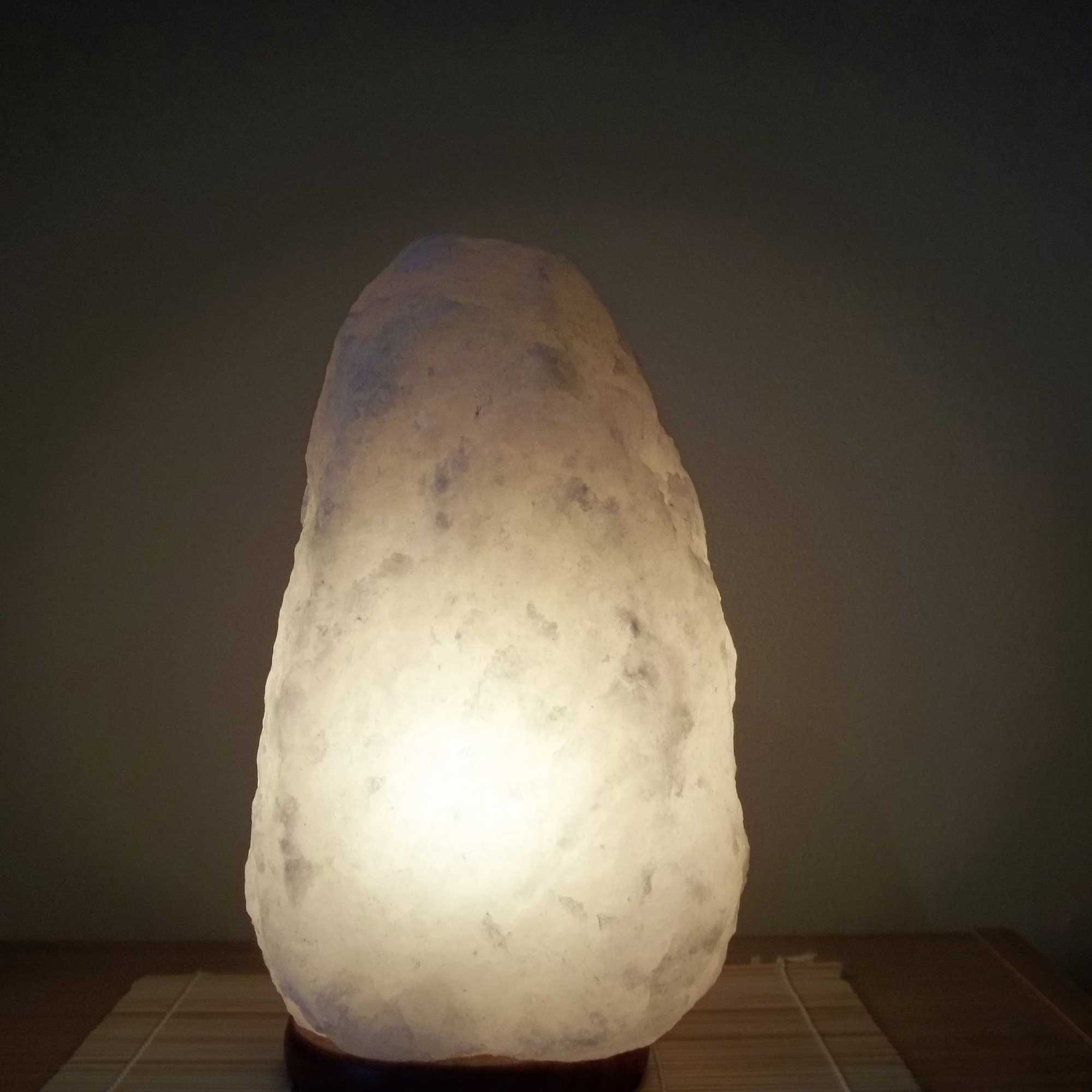 12V 12W 1-2Kg Himalayan White Salt Lamp Crystal Rock Natural Shape Unique Lamps V238-SUPDZ-32771867213904