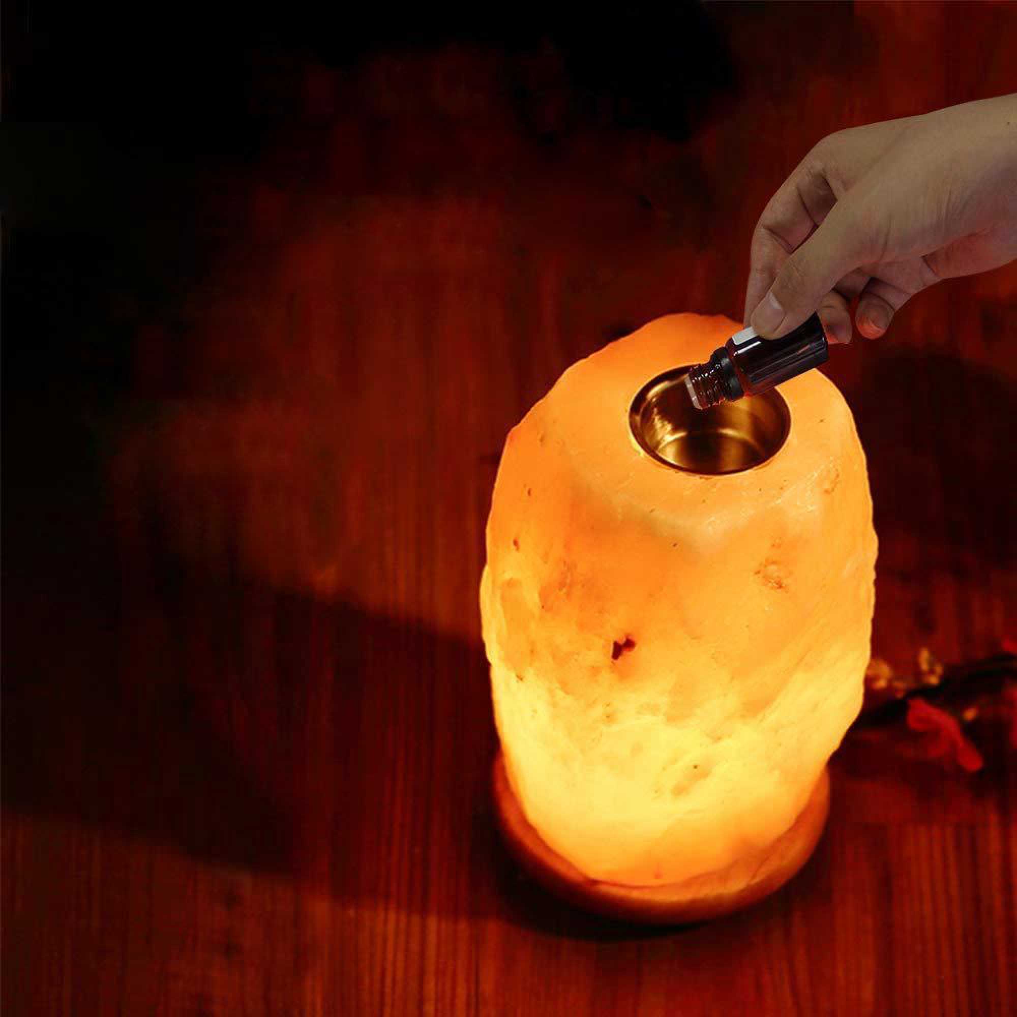 12V 12W 3-5kg Himalayan Pink Salt Diffuser Essential Oil Lamp Aromatherapy On/Off V238-SUPDZ-32771962929232
