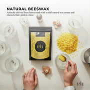 Orku 100g Organic Beeswax Pellets Yellow - Cosmetic Grade Pure Bees Wax Pastille V238-SUPDZ-32851753795664