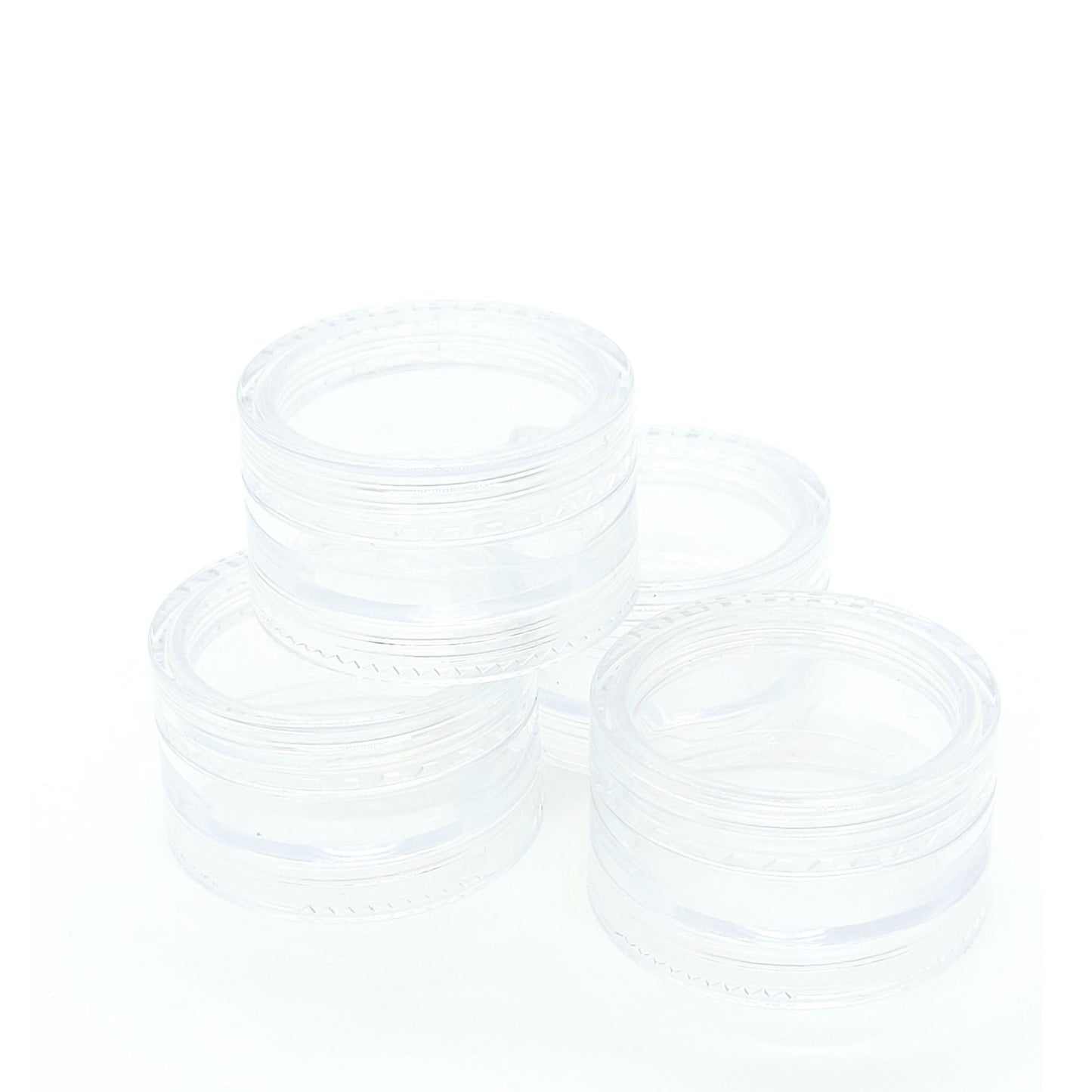 10x 3ml Lip Balm Containers Jars + Lids - Small Cosmetic Cream Sample Pot V238-SUPDZ-32865200504912
