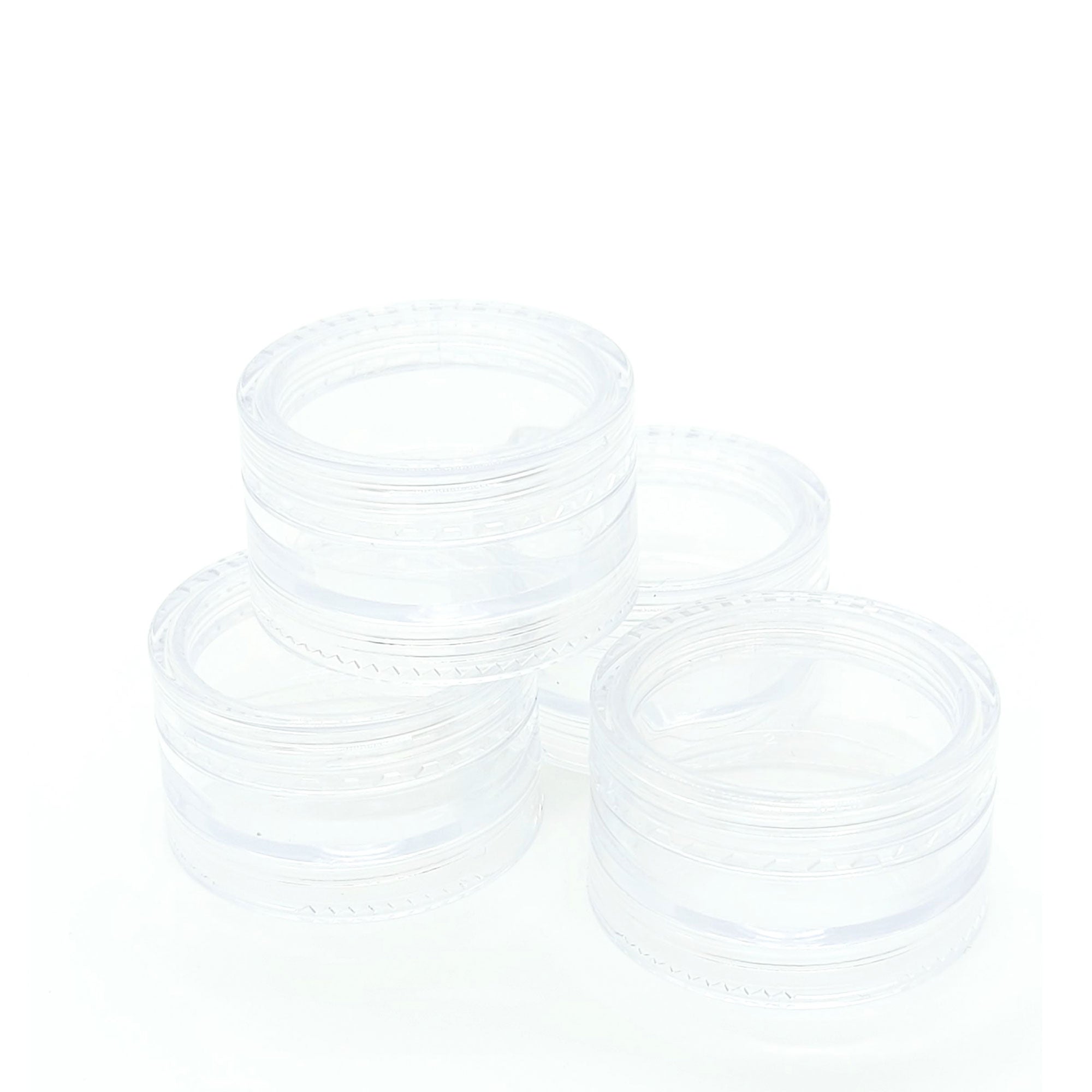 10x 3ml Lip Balm Containers Jars + Lids - Small Cosmetic Cream Sample Pot V238-SUPDZ-32865200504912