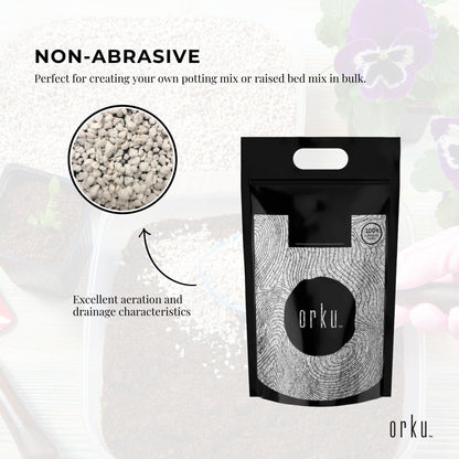 Orku 10L Perlite Coarse Premium Soil Expanded Medium Plants Hydroponics V238-SUPDZ-32867579363408
