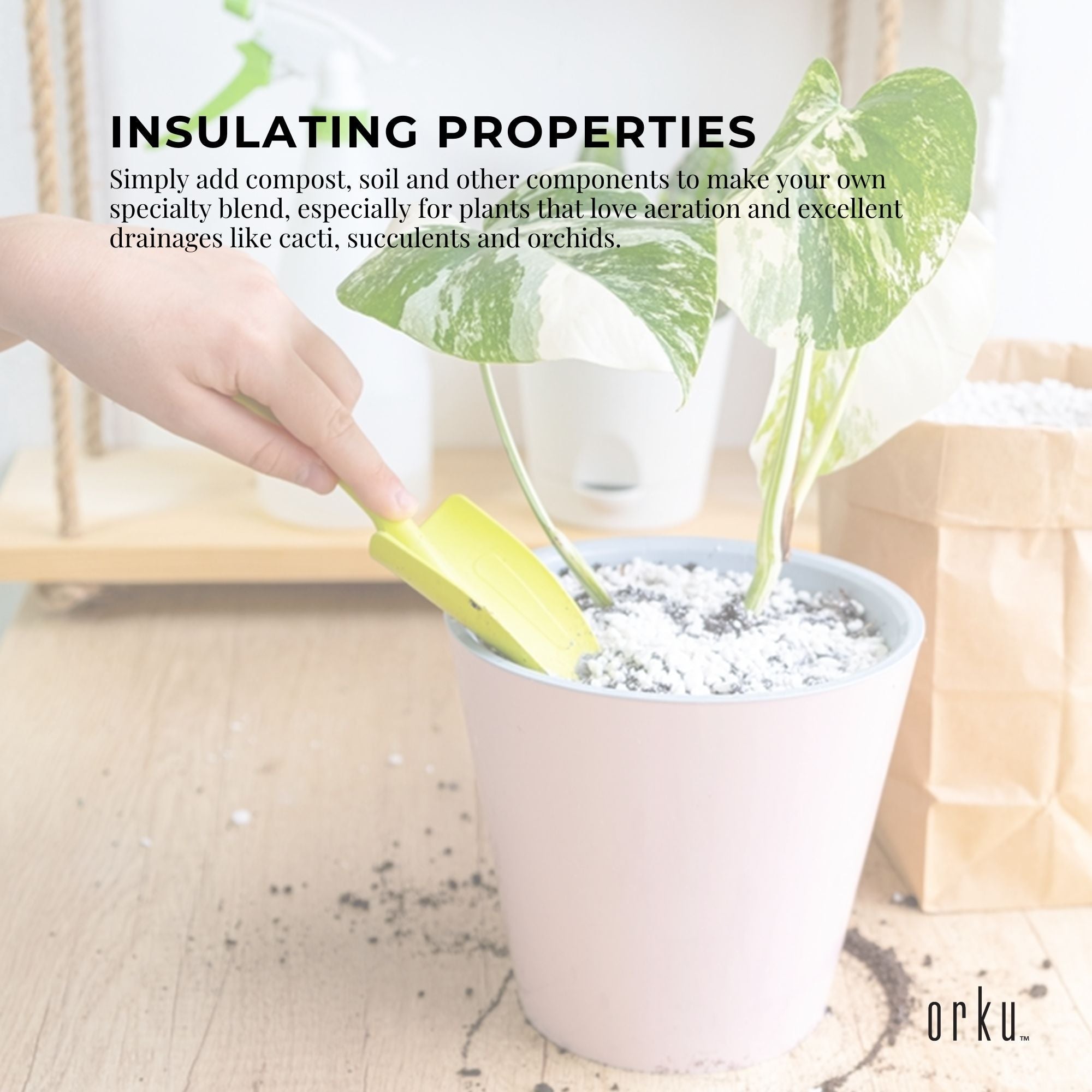 Orku 10L Perlite Coarse Premium Soil Expanded Medium Plants Hydroponics V238-SUPDZ-32867579363408