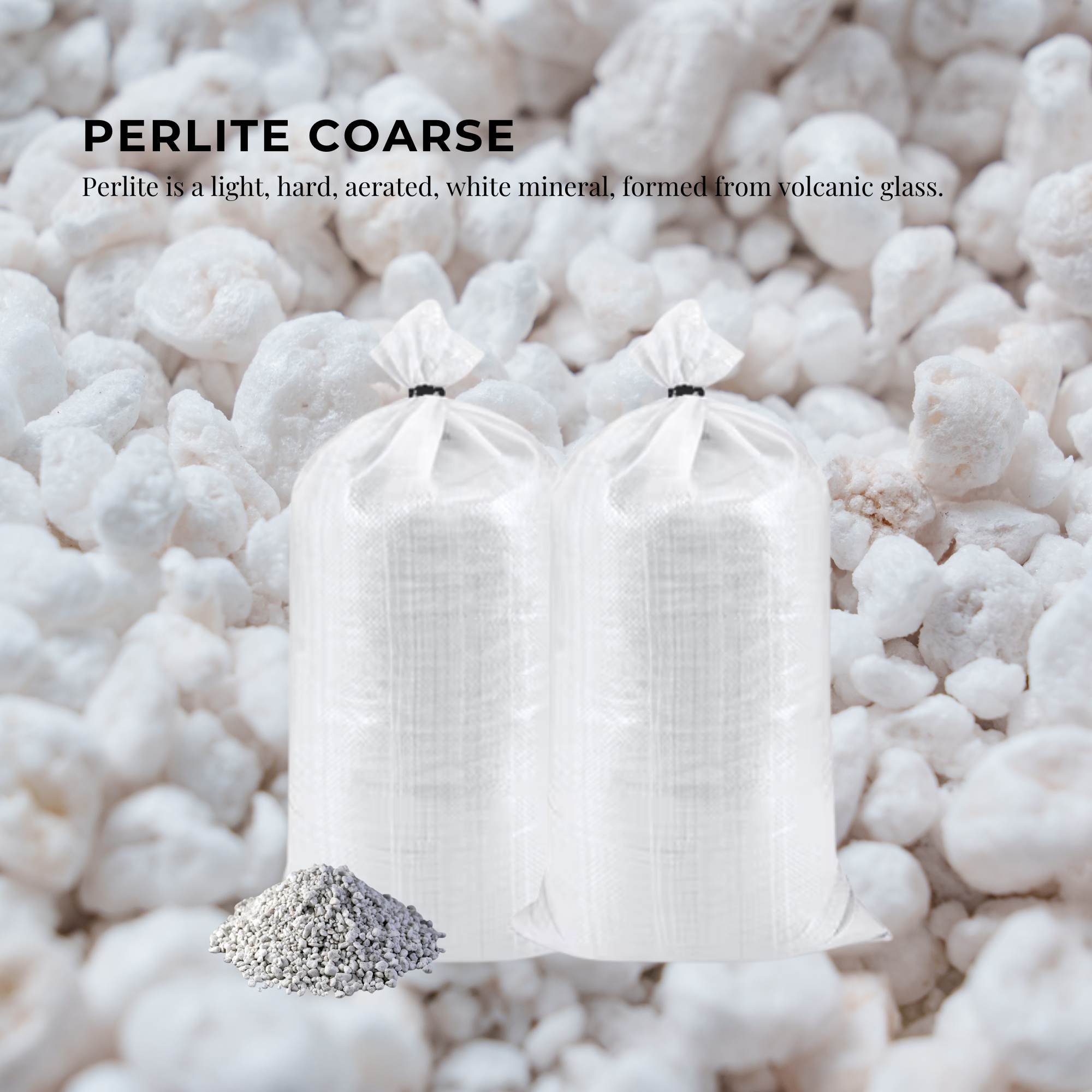 Orku 50L Perlite Coarse Premium Soil Expanded Medium Plants Hydroponics V238-SUPDZ-32867579428944