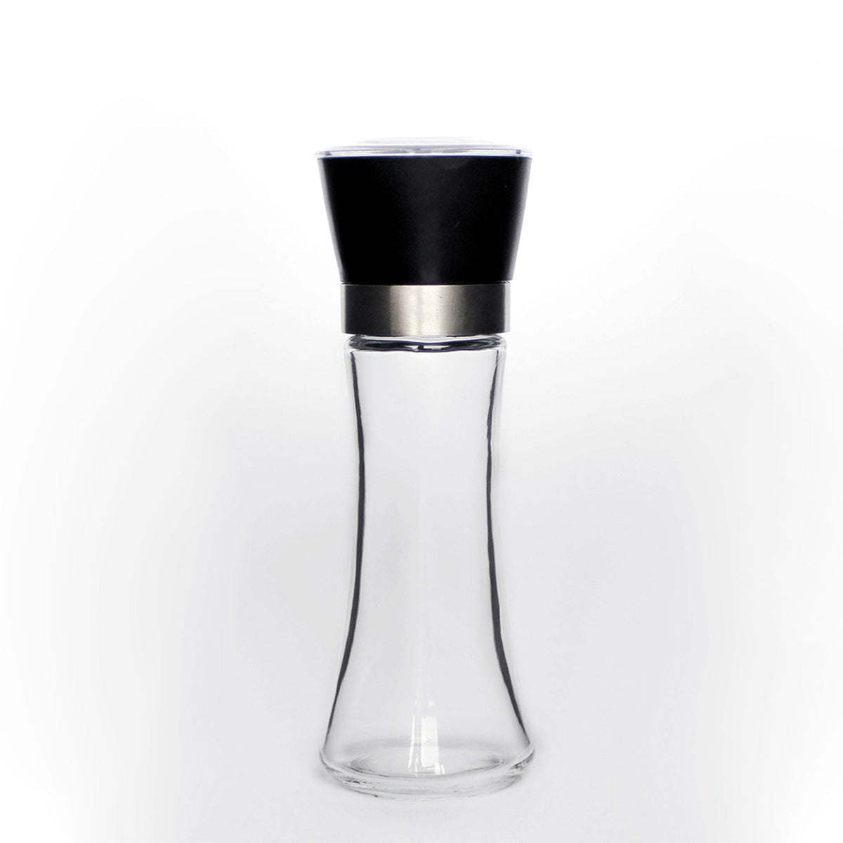 10x 180ml Glass Salt or Pepper Grinder 18cm - Adjustable Ceramic Core Tall Mill V238-SUPDZ-32870164299856
