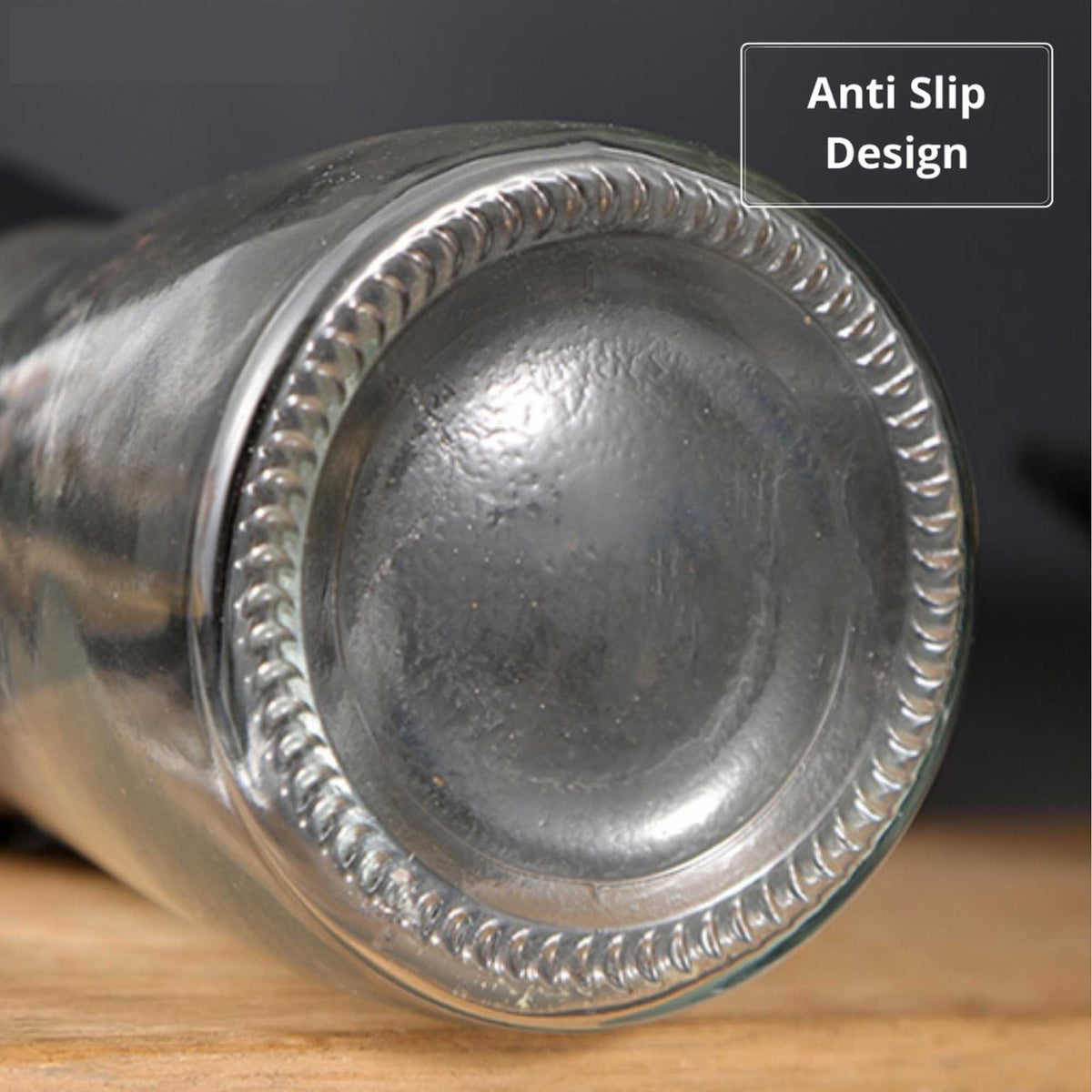 12x 150ml Glass Salt or Pepper Grinder 12cm - Adjustable Ceramic Core Short Mill V238-SUPDZ-32870197231696