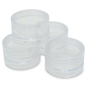 50x 3ml Lip Balm Containers Jars + Lids - Small Cosmetic Cream Sample Pot V238-SUPDZ-32977470914640