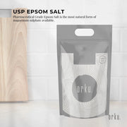 Orku 5Kg USP Epsom Salt Crystals - Magnesium Sulphate Bath Garden Household Use V238-SUPDZ-33002846519376
