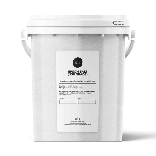 Orku 1.3Kg USP Epsom Salt Tub Bulk Magnesium Sulphate Bath Garden Household Use V238-SUPDZ-33006182596688