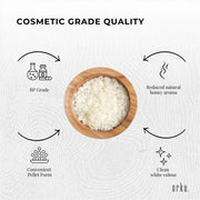 Orku 100g Pure Beeswax Pellets White BP Grade Refined Bead - Candle Cosmetic DIY V238-SUPDZ-33006350827600