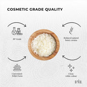Orku 700g Pure Beeswax Pellets White BP Grade Refined Bead - Candle Cosmetic Tub V238-SUPDZ-33006512504912