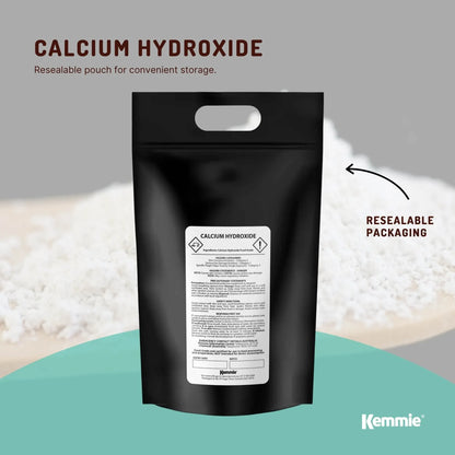 Kemmie 5Kg Calcium Hydroxide Powder - Food Grade Pickling Lime Slaked Lime FCC V238-SUPDZ-33021301030992