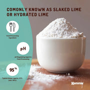 Kemmie Bulk 20Kg Calcium Hydroxide Powder - Food Grade Pickling Lime FCC V238-SUPDZ-33022394368080