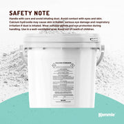 Kemmie 2.5kg Calcium Hydroxide Powder Tub - Food Grade Pickling Lime FCC V238-SUPDZ-33022677745744