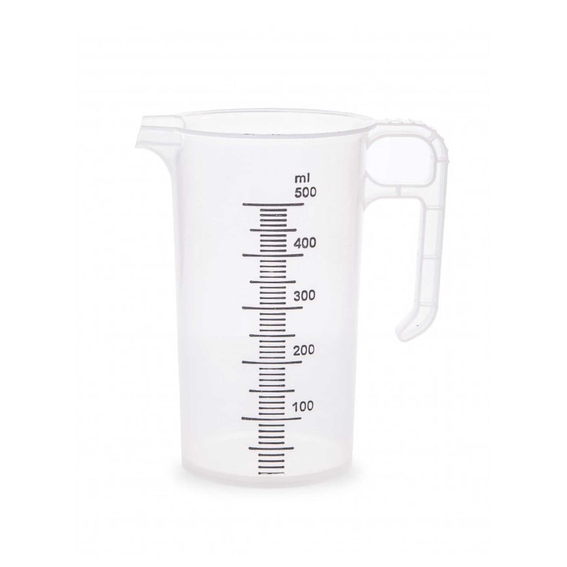 500ml Measuring Jug Heavy Duty Clear Propylene BPA 5 Food Grade Pro-Jug V238-SUPDZ-33050457145424