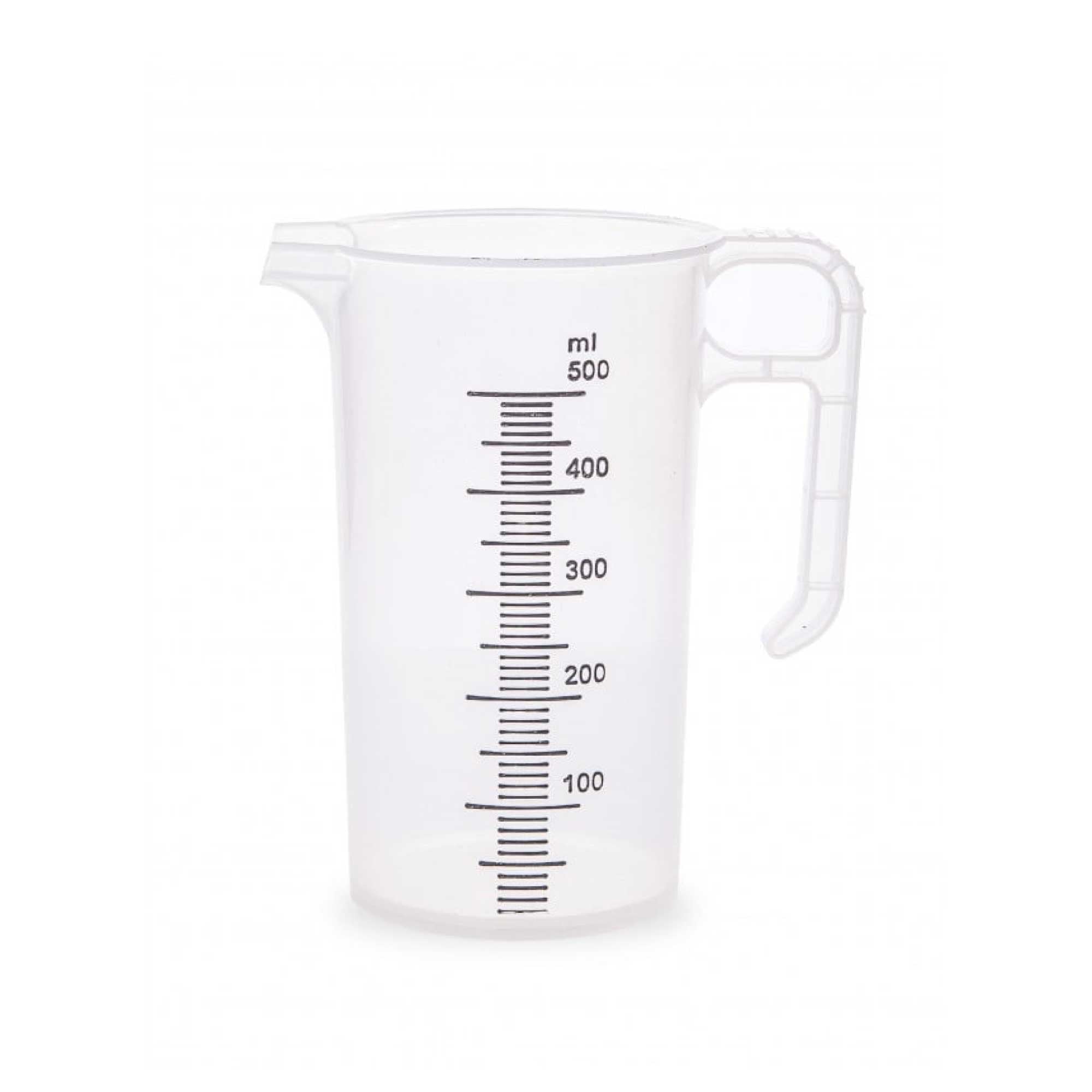 500ml Measuring Jug Heavy Duty Clear Propylene BPA 5 Food Grade Pro-Jug V238-SUPDZ-33050457145424
