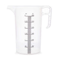 3L Measuring Jug Heavy Duty Clear Plastic Propylene Food Grade BPA 5 Pro-Jug V238-SUPDZ-33050465108048