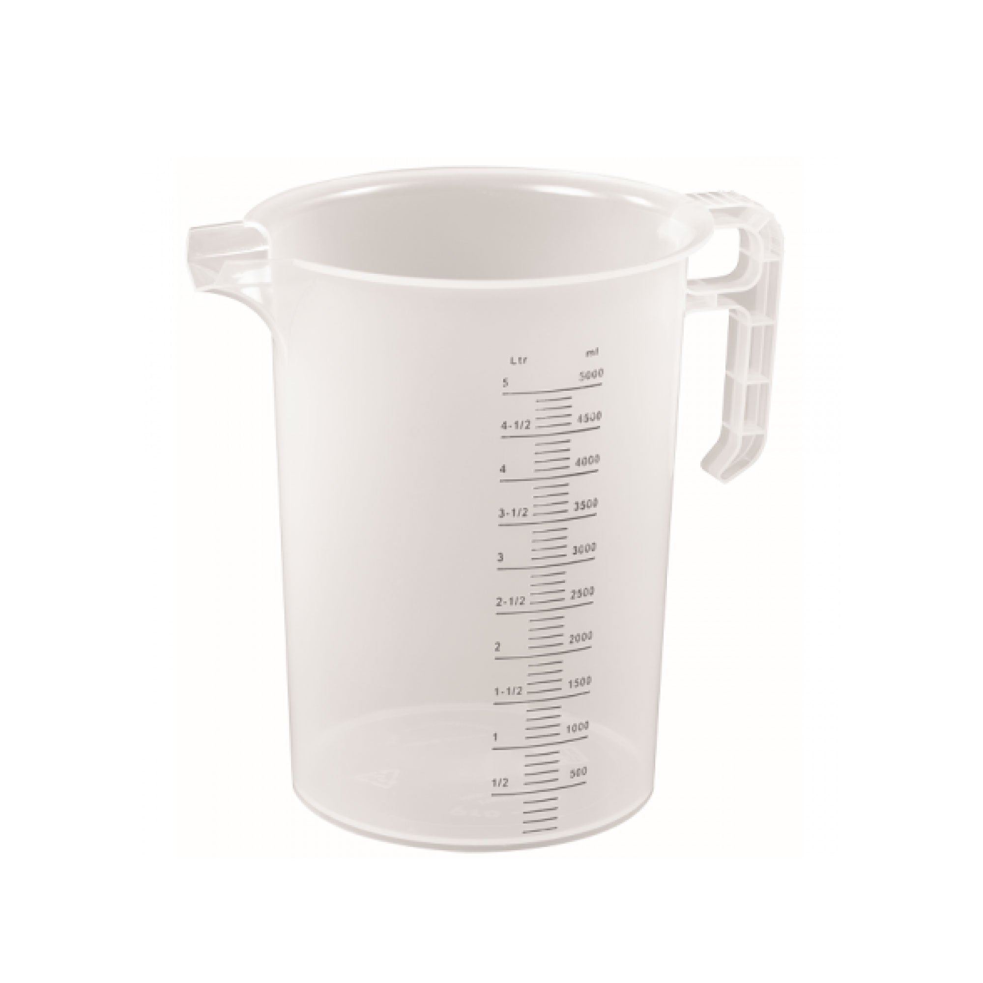 5L Measuring Jug Heavy Duty Clear Plastic Propylene Food Grade BPA 5 Pro-Jug V238-SUPDZ-33050509148240
