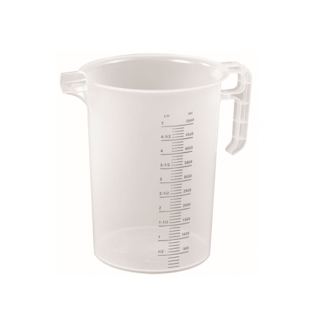 5L Measuring Jug Heavy Duty Clear Plastic Propylene Food Grade BPA 5 Pro-Jug V238-SUPDZ-33050509148240