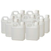 Kitchee 10x 1L Natural HDPE Jerry Can Bottle Empty 38mm TE Cap V238-SUPDZ-33050558234704