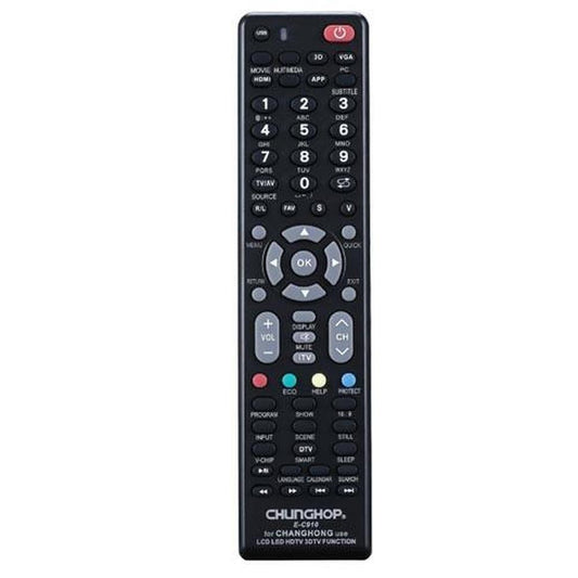 Chunghop Universal TV Remote Control Compatible with Changhong LCD Smart HD Plas V238-SUPDZ-33051248454