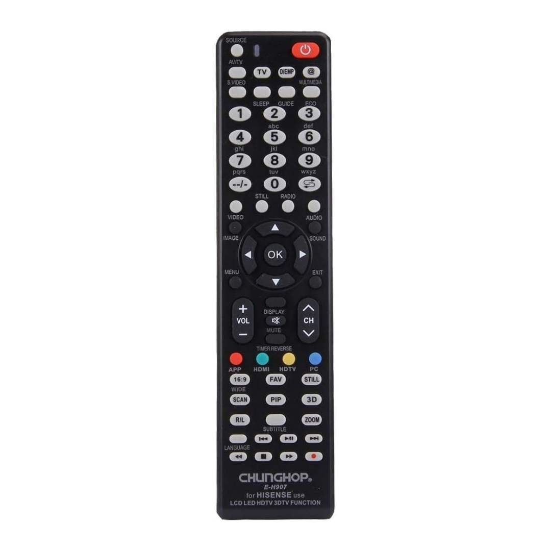 Chunghop Universal TV Remote Control Compatible with Hisense LCD Smart HD Plasma V238-SUPDZ-33051297094
