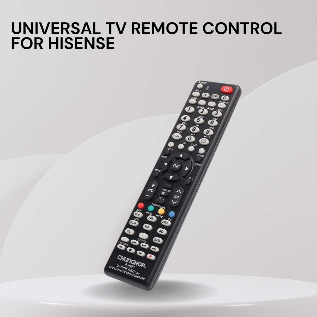 Chunghop Universal TV Remote Control Compatible with Hisense LCD Smart HD Plasma V238-SUPDZ-33051297094