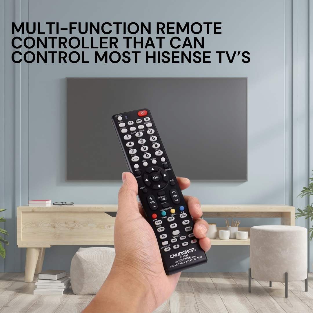 Chunghop Universal TV Remote Control Compatible with Hisense LCD Smart HD Plasma V238-SUPDZ-33051297094
