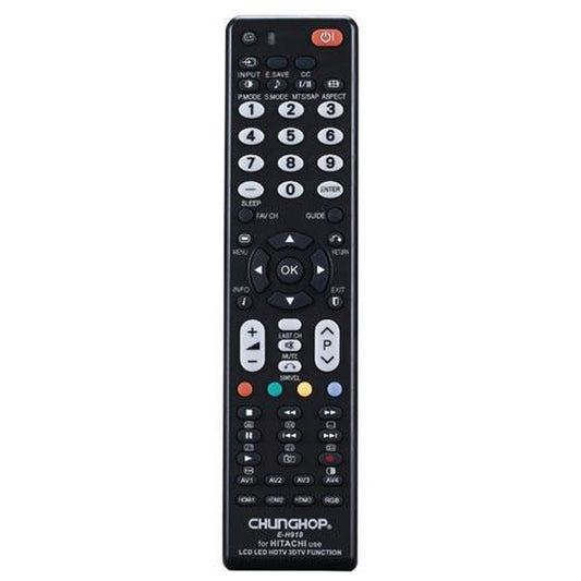Chunghop Universal TV Remote Control Compatible with Hitachi LCD Smart Plasma HD V238-SUPDZ-33051403334