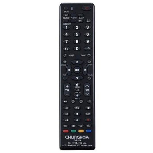 Chunghop Universal TV Remote Control Compatible with Philips LCD Smart HD Plasma V238-SUPDZ-33051403590