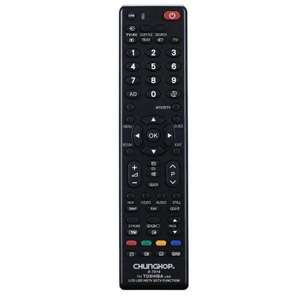 Chunghop Universal TV Remote Control Compatible with Toshiba LCD Smart HD Plasma V238-SUPDZ-33051403974