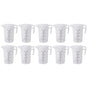 10x 2L Measuring Jug Heavy Duty Clear Plastic Propylene Food Grade BPA 5 Pro-Jug V238-SUPDZ-33054660853840