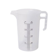 10x 2L Measuring Jug Heavy Duty Clear Plastic Propylene Food Grade BPA 5 Pro-Jug V238-SUPDZ-33054660853840