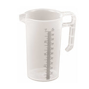 1L Measuring Jug Heavy Duty Clear Plastic Propylene Food Grade BPA 5 Pro-Jug V238-SUPDZ-33054666162256