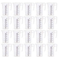 20x 500ml Measuring Jug Strong Clear Plastic Propylene BPA 5 Food Grade Pro-Jug V238-SUPDZ-33054678450256