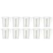 10x 5L Measuring Jug Heavy Duty Clear Plastic Propylene Food Grade BPA 5 Pro-Jug V238-SUPDZ-33054689919056