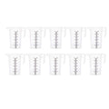 10x 3L Measuring Jug Heavy Duty Clear Plastic Propylene Food Grade BPA 5 Pro-Jug V238-SUPDZ-33054705713232