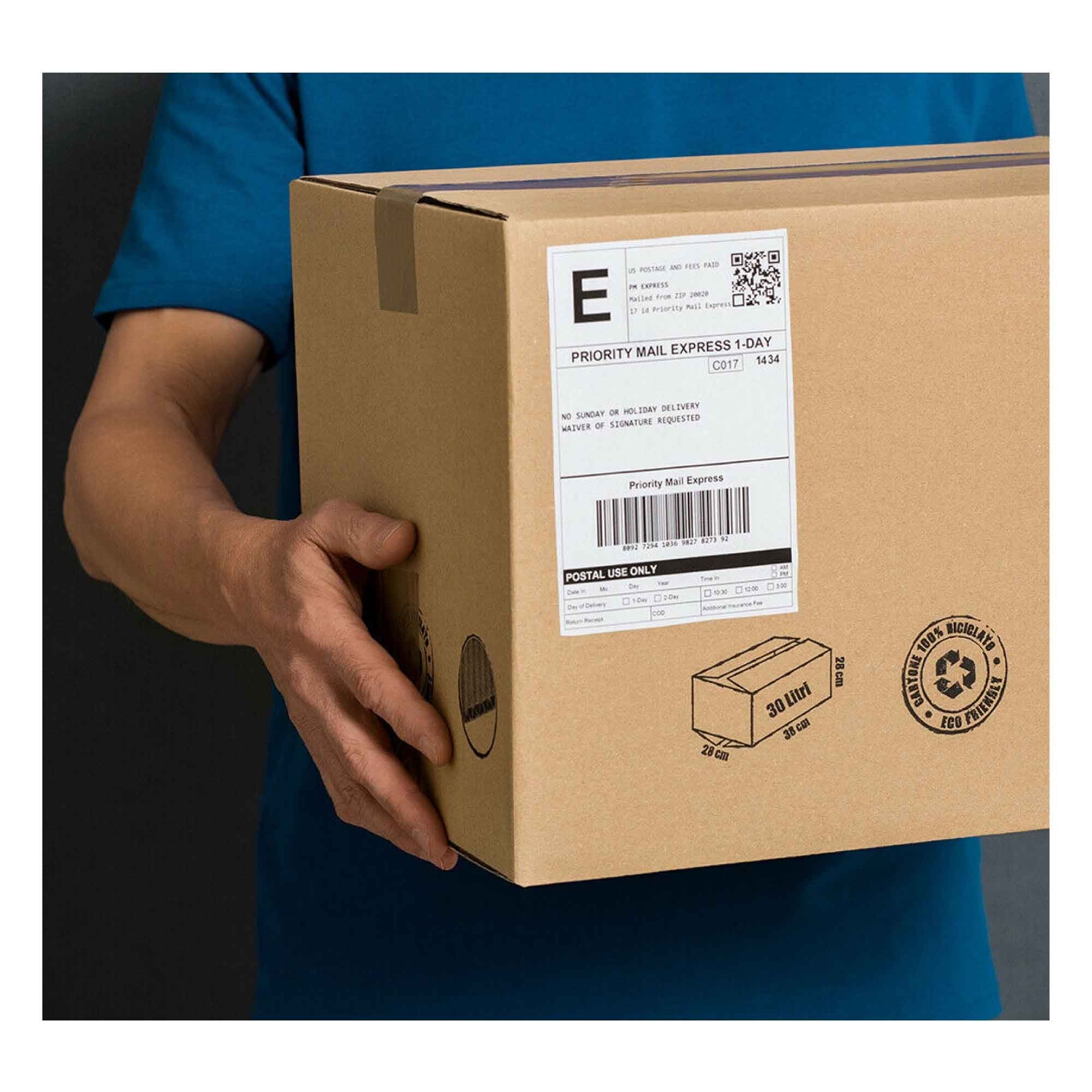 13x Rolls x 400 Label Stickers 102x150mm - Direct Thermal White Shipping Labels V238-SUPDZ-33058139865168