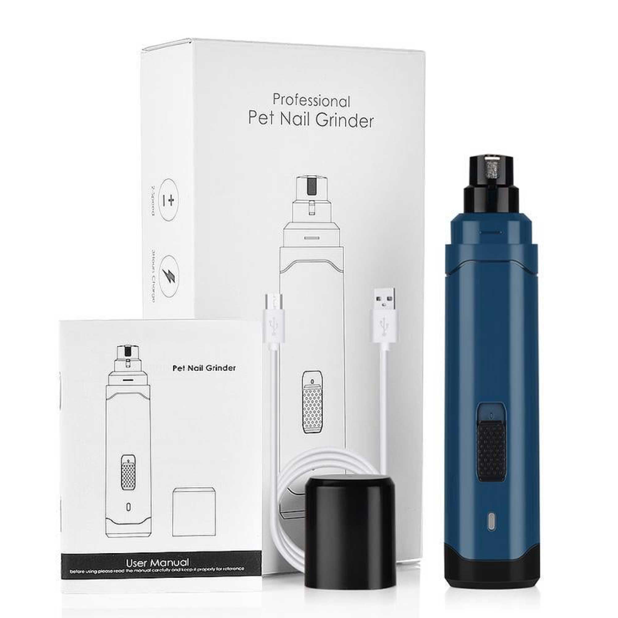 Pet Nail Grinder Dog Cat Electric Trimmer 2 Speed Rechargeable Claw Filer N10 V238-SUPDZ-33161726820432