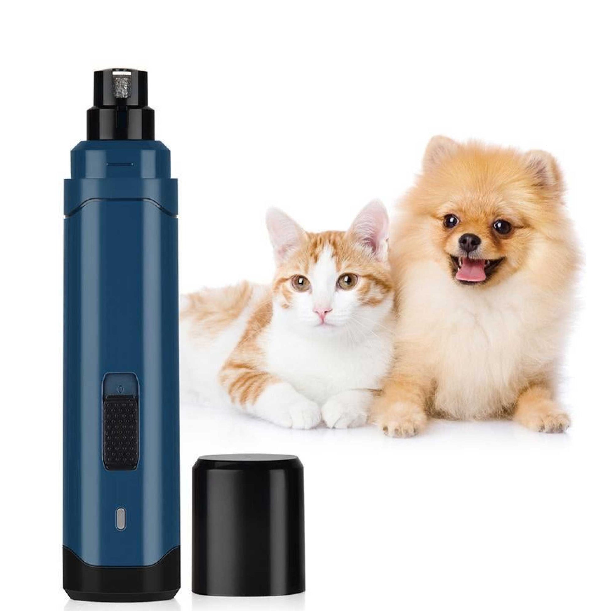 Pet Nail Grinder Dog Cat Electric Trimmer 2 Speed Rechargeable Claw Filer N10 V238-SUPDZ-33161726820432