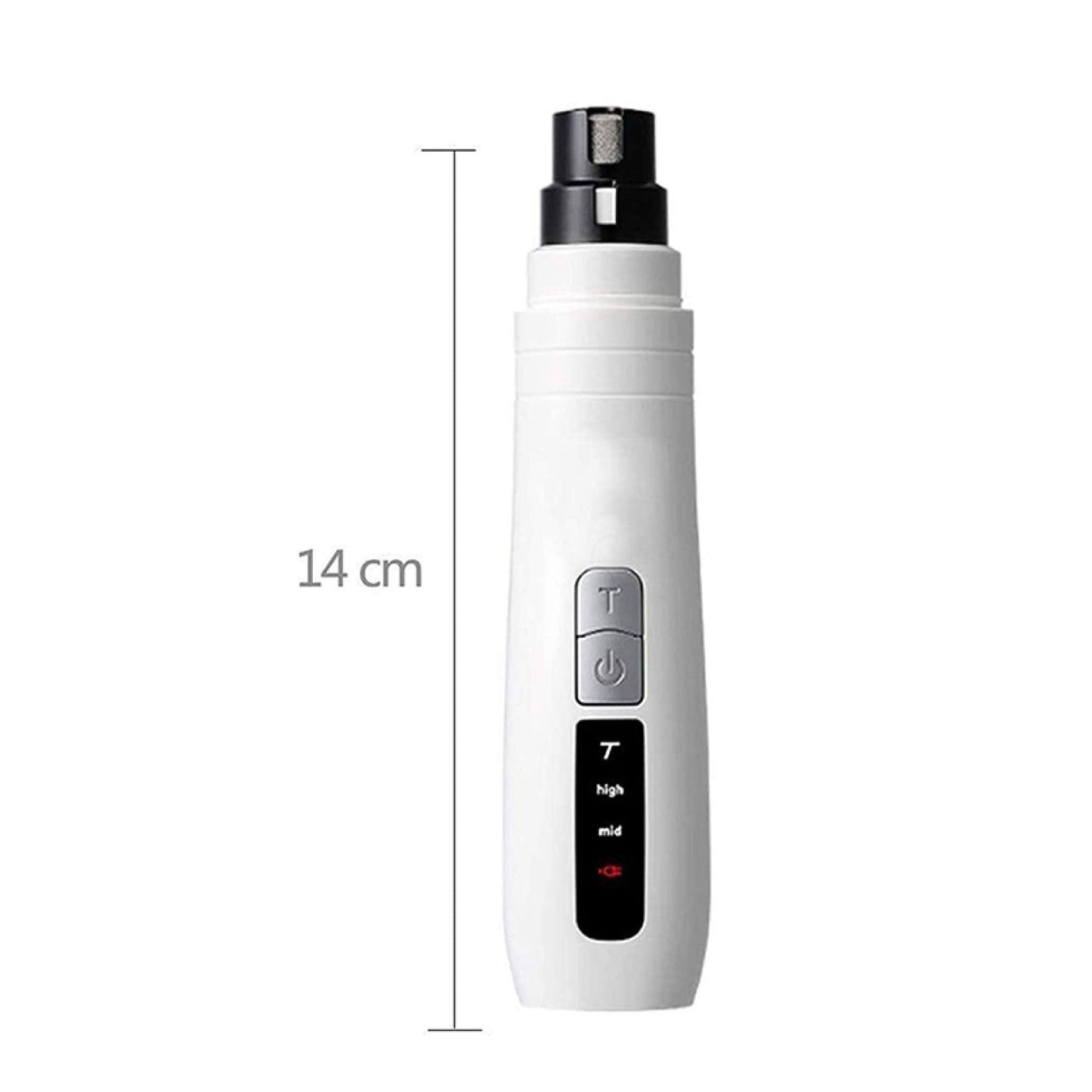 Pet Nail Grinder Dog Cat Electric Trimmer Turbo USB Rechargeable Claw Filer N9 V238-SUPDZ-33161850781776
