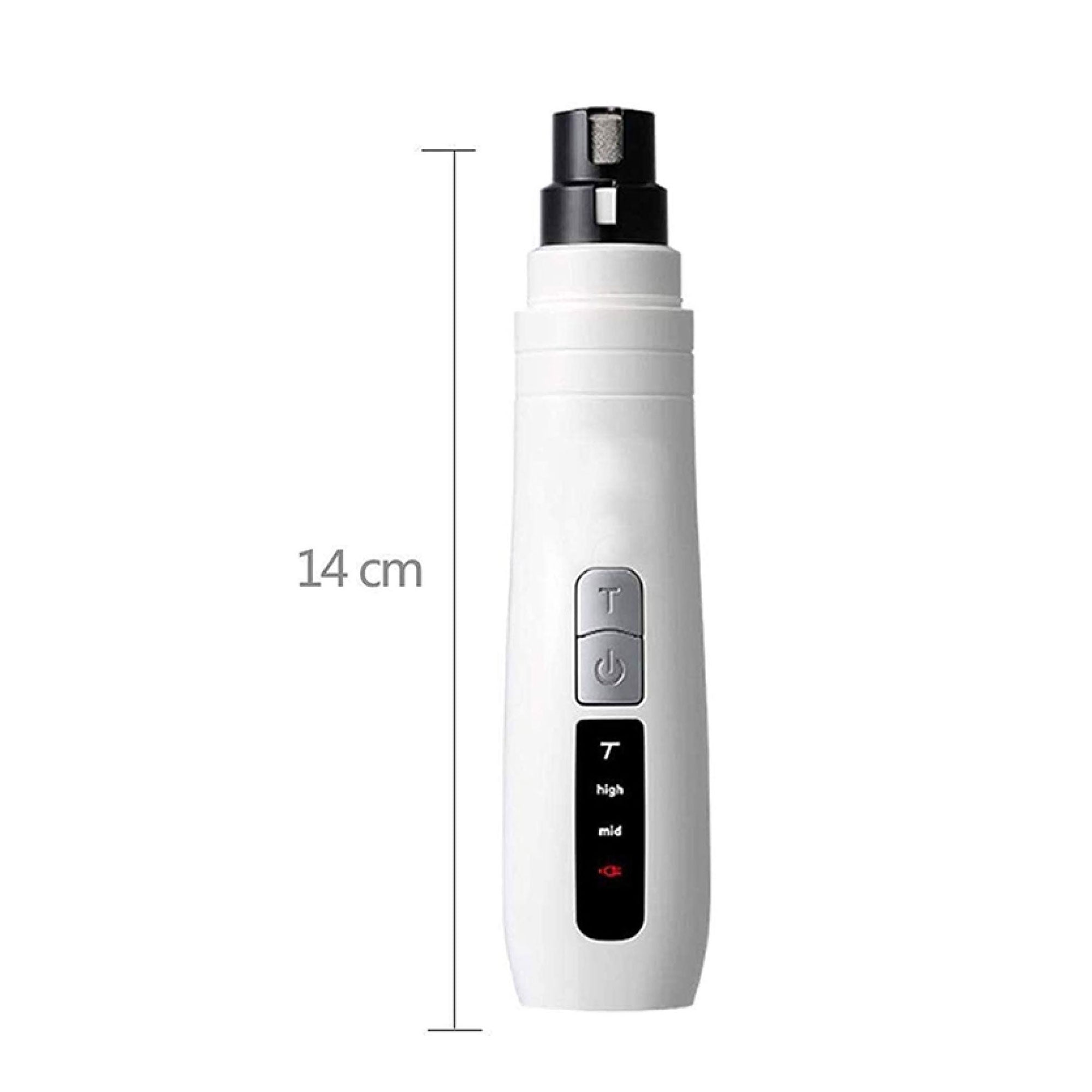 Pet Nail Grinder Dog Cat Electric Trimmer Turbo USB Rechargeable Claw Filer N9 V238-SUPDZ-33161850781776