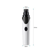 Pet Nail Grinder Dog Cat Electric Trimmer Rechargeable Clipper Claw Filer N8 V238-SUPDZ-33161983164496