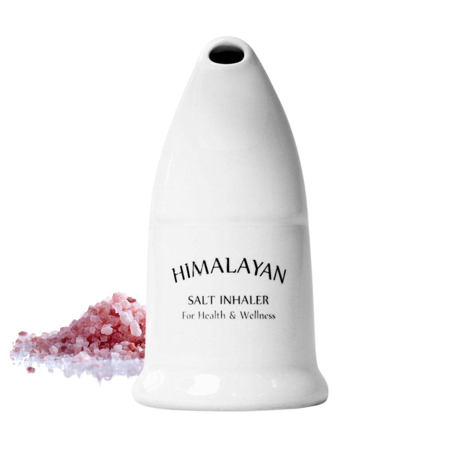 Orku Himalayan Pink Salt Inhaler Pipe Ceramic and 125g Coarse Crystal Rock Salt V238-SUPDZ-33164446790