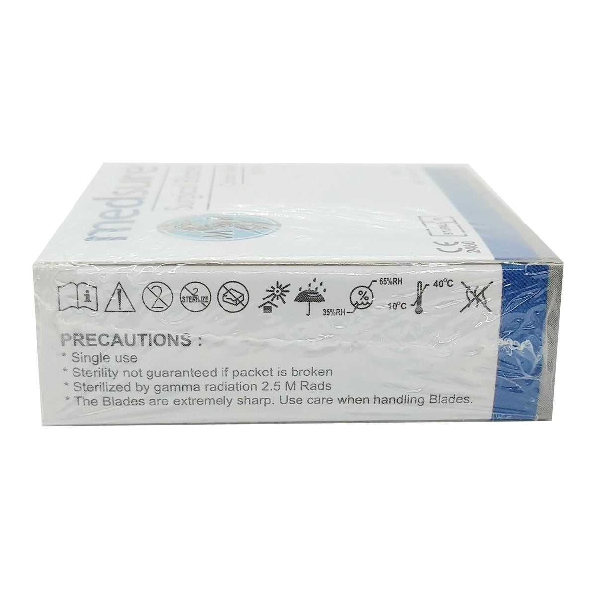 100 Surgical Scalpel Blades Size 11 Sterile Carbon Steel Disposable Sealed V238-SUPDZ-33204847968336