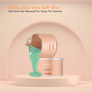 400g Soft Wax Hair Removal - Aloe Vera Depilatory For Salon Pot Warmer V238-SUPDZ-33206865526864